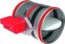 CIRCE4 M230 Átmérő: 160mm: • Motoros, kör keresztmetszetű tűzcsappantyú, 230V, 90 perc Típusok=CCF CIRCE4 M230-S D160 • Átmérő=160mm • Tűzállóság=90
