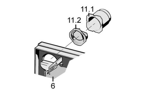 Maico ER-AP 100 G falon kívüli ventilátor