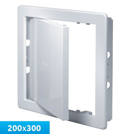 Awenta DT14 műanyag szervizajtó 200X300 fehér színben