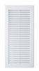 Awenta TRU12 négyszögletes fali rács 150X310 rovarhálóval, fehér színben