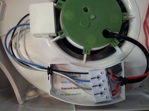 Red-Ring KN2-AP60 HY páraérzékelős és időrelés ventilátor, falon kívüli házzal