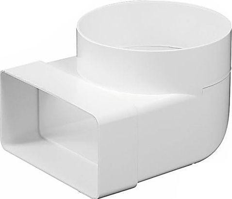 Awenta KP204-23/125 lapos csatorna 60X204/NA125 mm függőleges átalakító idom