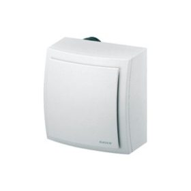   Maico ER-APB 60 H Falon kívüli ventilátor tűzvédelmi fém zárózsaluval elszíváshoz, légmennyiség 61 m³/h, páratartalom szabályozással és alapterhelési kapcsolóval  Termékszám: 0084.0160