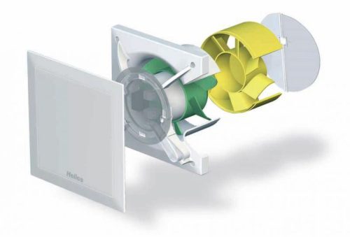 Helios M1/120 F MiniVent kisventilátor