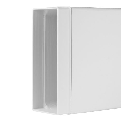 Dalap PVC átalakító szűkítő idom szögletes légcsatornákba 220x90 mm / 222x89 mm