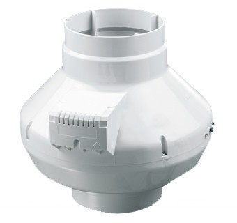 VENTS VK 125 műanyag házas, radiális csőventilátor