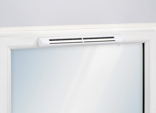 Aereco EAR 201 Higroszabályozású akusztikus légbevezető, 5-35 m3/h (10 Pa), 10-70 m3/h (40 Pa), lez. 37 dB(A), fehér