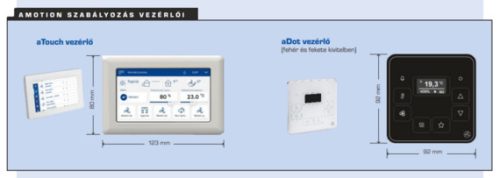 ATREA DUPLEX 550 Pro.AM.CF hővisszanyerős szellőztető 550 m3/h