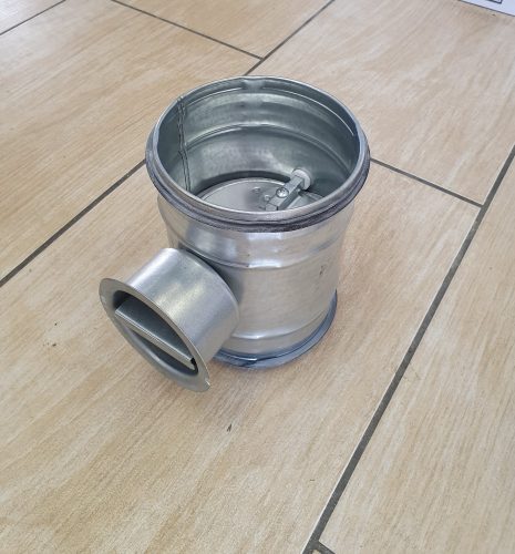 Légtömör pillangószelep kézi mozgatású