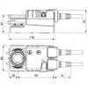 Belimo zsalumozgató motor, 5Nm, 1m2-ig, nyit-zár, 3-pont LM230A