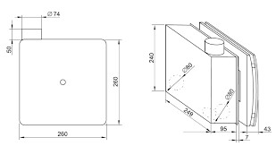 Red-Ring KN2-UP60/30 GL- HY kétfordulatos, páraérzékelős és időrelés ventilátor, süllyesztett házzal