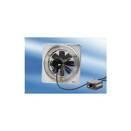Maico EZQ 20/4 E Ex e Axiál fali ventilátor négyszögletes fali lemezzel, DN 200, váltóáram, robbanásbiztos  Termékszám: 0083.0850