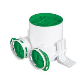   Awenta PRO VPB125-2 antibakteriális műanyag szelepfogadó 75-mm