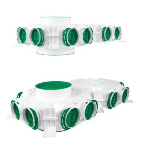   Awenta PRO VCB160/200-12 antibakteriális PVC szintekközti osztódoboz 75-mm