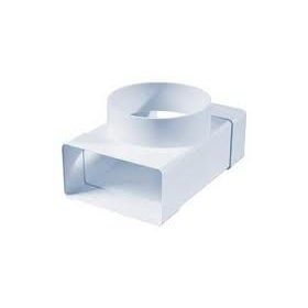 Lapos csatorna 55X110mm/NA100 átalakító  T idom (531)
