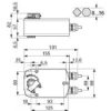 Belimo zsalumozgató motor, 4Nm, 0.8m2-ig, rugóvisszatérítésű, nyit-zár LF230