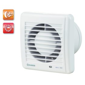    BLAUBERG AERO - Halk, tartós és sokoldalú fürdőszoba ventilátor UV-álló ABS házzal 