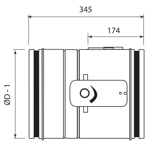 CR120+BFLT230 160 motoros tűzcsappantyú