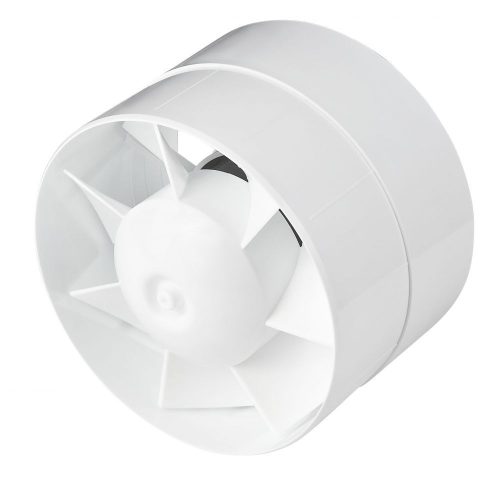 Awenta WKA125T TURBO csőbe tolható fali axiális ventilátor, beépített időrelével