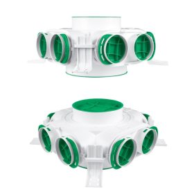   Awenta PRO VCB160/200-8 antibakteriális PVC szintekközti osztódoboz 75-mm