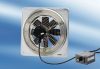 Maico DZQ 25/4 B Ex e Axiál fali ventilátor négyszögletes fali lemezzel, DN 250, háromfázisú váltóáram, robbanásbiztos  Termékszám: 0083.0172