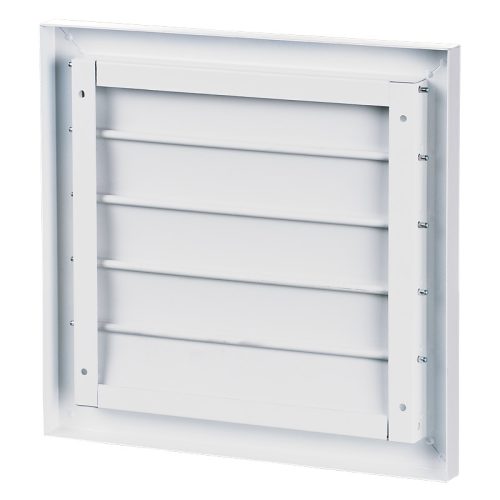 VENTS GRM 385x385 ipari szellőzőrács gravitációs zsaluval