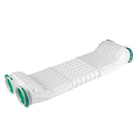   Awenta PRO VMK75-2-L antibakteriális műanyag hosszú áthidaló, bypass elem 75-mm
