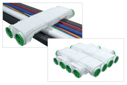 Awenta PRO VMK75-2-L antibakteriális műanyag hosszú áthidaló, bypass elem 75-mm
