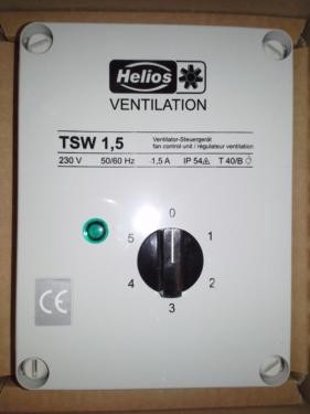 Helios TSW 10 5 fokozatú trafós fordulatszámszabályozó