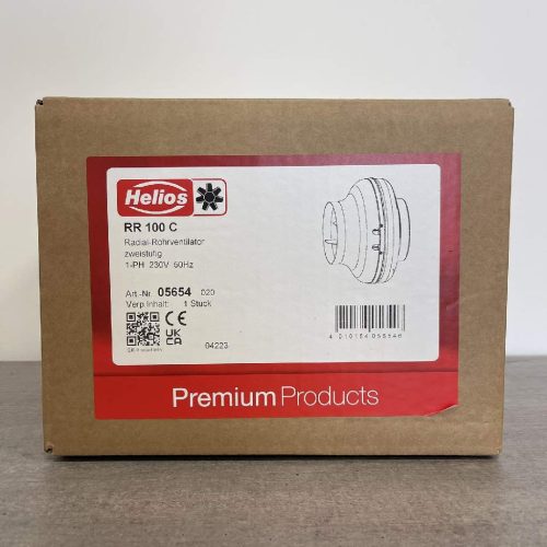 Helios RR  Fémházas radiális csőventilátor