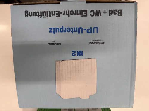 Red-Ring KN2-UP100 AT időrelés ventilátor