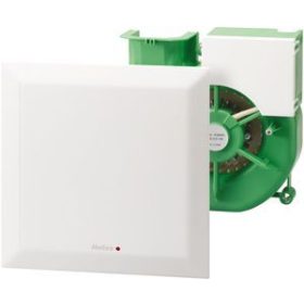   Helios ELS-V Radiális Ventilátor egység, formatervezett fehér előlappal, mosható szűrővel, elpiszkolódásjelzővel