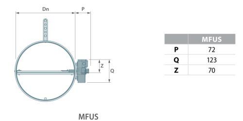 CR120+MFUS 160 kézi tűzcsappantyú