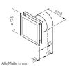 Helios M1/120 NC MiniVent kisventilátor