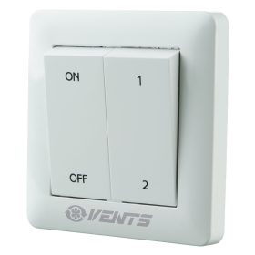   P2-10  Többsebességes ventilátorokhoz használható fali billenőkapcsoló, ki/be kapcsolás és sebességváltás funkciókkal. 
