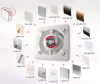 Awenta HSF KW System+ Extractor Fan with Interchangeable Front Panel