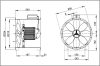 Maico EZR 20/2 B Axiális csőventilátor, DN 200, váltóáramú  Termékszám: 0086.0000