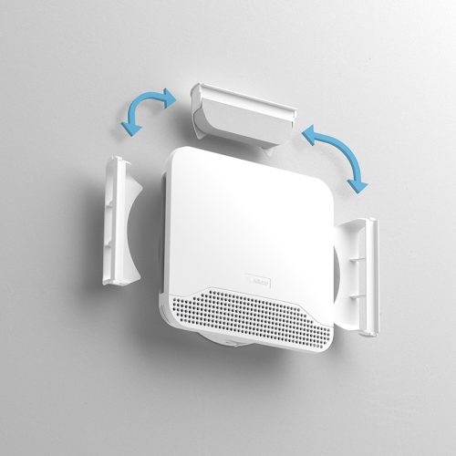 Aereco ETH 1858 EX higroszabályozású növelt léghozamú falátvezetéses légbevezető, 11-40 m3/h (10 Pa), 22-80 m3/h (40 Pa), Ø100 mm, nem lez., fehér