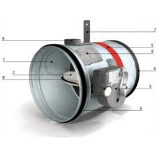 CR120+MFUS 315• Kézi, kör keresztmetszetű tűzcsappantyú, 120 perc