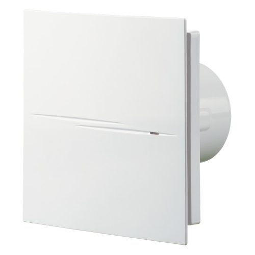 VENTS 100 QUIET STYLE TH  - Elegáns, modern, szuperhalk ventilátpor időzítővel