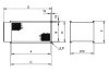 Maico DHP 25-16 Elektromos légfűtő, háromfázisú váltóáram, csatornaméret 500 mm x 300 mm  Termékszám: 0082.0093