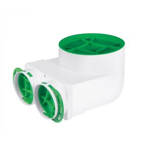   Awenta PRO VPE125-2 antibakteriális műanyag függőleges szelepfogadó 75-mm