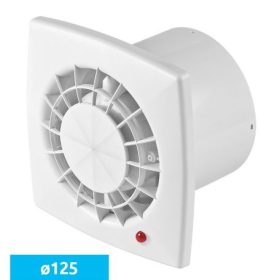   Awenta Vega WGB125T kisventilátor, fehér színben, időkapcsolóval