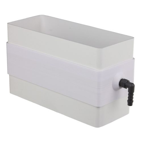 Dalap KA 220x90 mm műanyag kondenzvíztartály szögletes csővezetékekből történő a kicsapódott pára elvezető