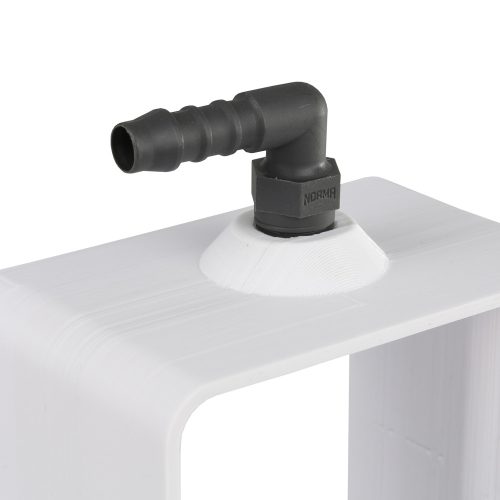 Dalap KA 220x90 mm műanyag kondenzvíztartály szögletes csővezetékekből történő a kicsapódott pára elvezető