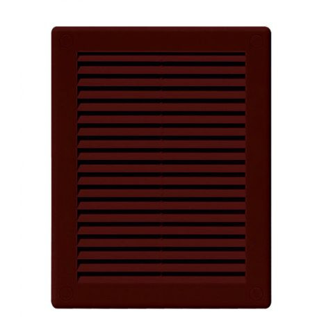 Awenta TRU24BR négyszögletes fali rács 200X300 rovarhálóval, barna