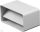 Awenta KP204-22 lapos csatorna 60X204 mm csőtoldó idom visszacsapó szeleppel
