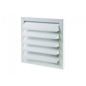   VENTS GRM 335x335 ipari szellőszőrács, alumínium keret, műanyag lamellák