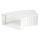 Vents 82810 lépcsős könyök idom 60x204 mm-es lapos csatornához (gyári típusfotó)