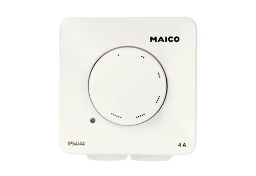 Maico STX 4 Fordulatszám szabályzó falon kívüli beszereléshez, max. terhelés 4 A  Termékszám: 0157.1563